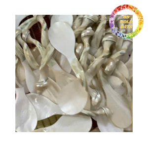 Elegante Cuchara de Nácar Hecha a Mano, Cuchara de Café de Concha Natural, Venta al por Mayor, OEM, Fábrica de Exportación - Product Image 4
