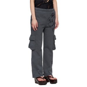 Pantalones Deportivos de Felpa 100% Algodón Premium para Hombre, 450 GSM, Estampado para Bordado, Holgados, Casuales, al por Mayor - Product Image 2