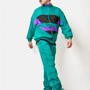 Nouvel arrivage : Ensemble coupe-vent pour homme à manches longues et fermeture éclair intégrale, idéal pour la course et le sport - Product Image 3