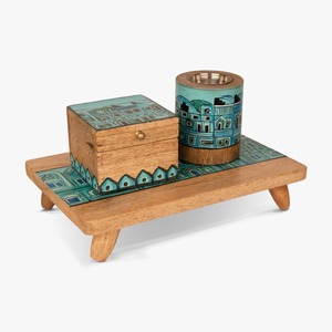Mabkhara Árabe Decorativa con Acabado Moderno en Resina para Interiores de Lujo - Product Image 2