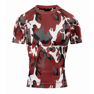 Men's Custom Rash Guard Performance <b>Compression</b> <b>Shirt</b> Moisture Wicking Long Sleeve OEM Supplier - Product Image 5