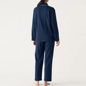 Nueva Llegada, Conjunto de Pijama Térmico 100% Seda para Mujer, Último Estilo, Ropa de Dormir de Verano, MOQ Bajo, Hecho en Fábrica, Traje de Noche, HECHO POR BS - Product Image 6