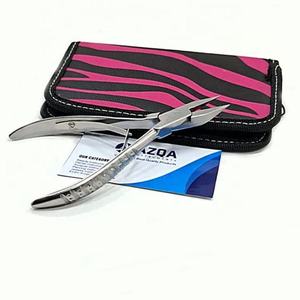 Vente en gros de coupe-ongles professionnels de luxe en acier inoxydable, à pointe fine et droite, pour une coupe précise des cuticules, soins des ongles, manucure et pédicure - Product Image 2