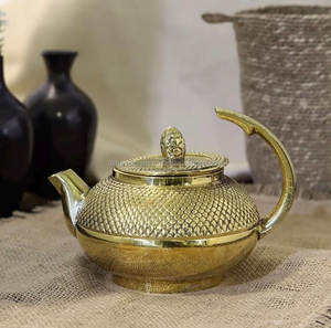 Retro <b>Stove</b>-to-Table Metal Teapot with Heat-Insulated Handle – Durable Service Kettle for Classic Diners & Cafes – B2B Wholesale - Product Image 6