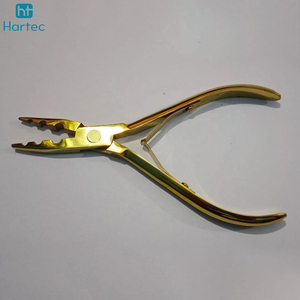 Pinzas para Extensiones de Cabello, Herramienta de Metal con Dientes Planos para Instalar y Retirar Extensiones de Queratina, Herramientas Profesionales para Salón de Belleza - Product Image 4