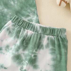 Kids Trend Summer T Shirt Shorts <b>Set</b> Cotton Casual Loose Fit Matching Outfit - Product Image 4