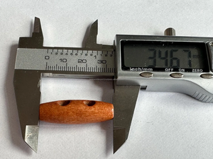 ปุ่มสลับลายเขาควายแท้ทำมือปิดฮอร์นธรรมชาติสำหรับเสื้อโค้ทแจ็กเก็ตเสื้อถักและงานฝีมือเครื่องหนังโดย fwe - Product Image 5