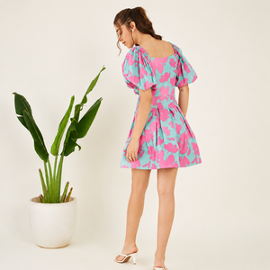 Vestido Informal con Corte Sólido, para Uso Diario, Cintura Natural, Forro de Algodón Tejido, Transpirable - Product Image 5