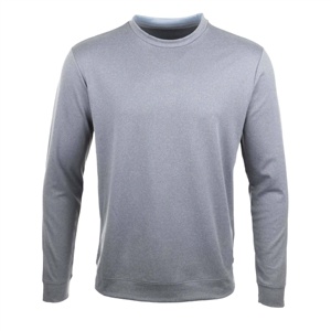 Sudadera Personalizada de Cuello Redondo para Hombre, 100% Algodón, con Parche Bordado Desgastado, Manga Larga - Product Image 1