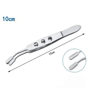 Pince à expresser les glandes de Meibom, outils de physiothérapie pour déboucher les glandes des paupières, en acier inoxydable, pour massage des paupières et des glandes de Meibom - Product Image 5