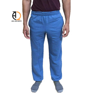Pantalones Deportivos de Algodón Azul Marino para Hombre, Cintura Elástica, Pantalones Casuales con Bolsillos Laterales, Tejido de Punto Medio, Ropa de Otoño - Product Image 6