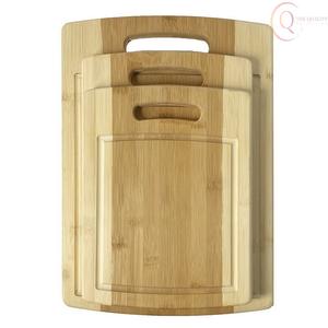 Planche à découper en bambou robuste avec matériau antibactérien écologique, surface de coupe résistante, passe au lave-vaisselle pour une utilisation en cuisine - Product Image 6