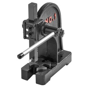 Pressa a Mano in Ghisa da 1 Tonnellata, Altezza Massima 5,9 Pollici, Macchina per Rivettatura di Precisione per Lavori Pesanti - Product Image 3