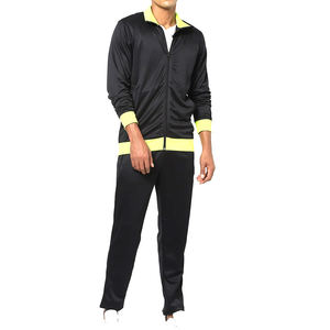 Survêtement de sport décontracté 2-en-1 pour homme, imprimé uni, coupe-vent respirant, 100 % coton, écologique - Product Image 6