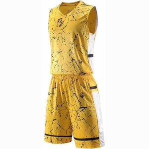 <b>Top</b> Selling Factory Supply Breathable Printed Basketball Uniform Sets Customized Logo All Sizes Colors High Quality 100% - Product Image 3