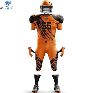 Custom Design American Football Uniform Custom Team Name Football Jersey Pants Set Short Quick Dry Breathable Professional Teams - Product Image 6