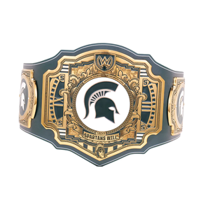 Cinturón de Campeonato de los Michigan State Spartans, Cinturón de Lucha Libre Personalizable, Cinturón Deportivo Coleccionable de Alta Calidad para Fanáticos - Product Image 6