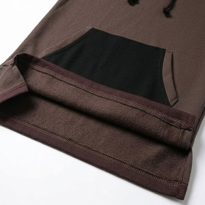 Modern Winter <b>Men's</b> <b>Sleeveless</b> Hoodie 100% Cotton Fleece Fabric Lightweight Design Quick Dry Breathable for Daily Activities - Product Image 3