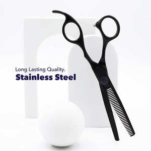 Ciseaux à effiler à prix réduit, précision supérieure, ciseaux de barbier de qualité supérieure, acier inoxydable japonais 440C - Product Image 2