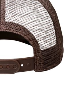 Casquette Trucker en Maille Marron et Blanche Personnalisable, Réglable, avec Visière en Mousse, Respirante, Logo Personnalisé, Vente en Gros - Product Image 5