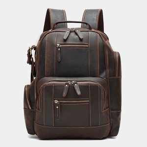 Mochilas de Cuero Elegantes y Modernas para la Temporada de Invierno, Mochilas de Cuero Genuino para Mujer, Estilo Invernal - Product Image 1