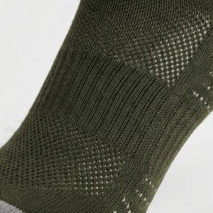 Chaussettes de course athlétiques pour femmes, à compression, respirantes, coupe basse, avec amorti, pour la gym et l'entraînement, couleur personnalisable - Product Image 5