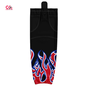 Durable Lightweight Quick Dry Ice Hockey <b>Socks</b> Stretch Fabric Stitching Customizable Design Logo 100% <b>Polyester</b> <b>Socks</b> - Product Image 4