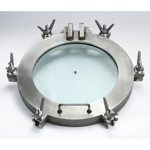 Industrial Stainless Steel Full View Glass Manhole Tank Manway with Transparent Viewing Window SS 304 316 - Product Image 6
