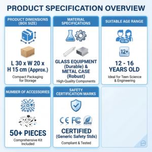 Matériel de laboratoire de <span class=keywords><strong>chimie</strong></span>, ensemble complet, kit de <span class=keywords><strong>chimie</strong></span> pour collèges et lycées, boîte d'expériences avec réactifs, support en fer, dispositif de distillation - Product Image 6
