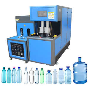 Low Price 50ml 100ml 200ml 500ml 1000ml 2000ml Semi Automatic PET Bottle Making Injection <b>Stretch</b> Blow Molding <b>Machine</b> PLC Motor - Product Image 1