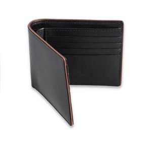 Wholesale High Quality Men's Short Multi-Card <b>Wallet</b> Genuine Leather Embroidery Custom Logo Designer <b>RFID</b> <b>Blocking</b> OEM Service - Product Image 3