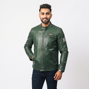Chest Pocket Genuine Leather <b>Jacket</b> <b>Men</b> Fashion Casual Slim Fit <b>Motorcycle</b> Biker Leather <b>Jacket</b> <b>Men's</b> - Product Image 6