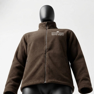 Veste en polaire décontractée pour homme grande taille, veste en polaire écologique pour l'automne et l'hiver pour homme - Product Image 6