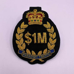 Nuevas insignias de tela de lona bordadas a mano, ligeras y de calidad superior, con colores y logotipo 3D personalizados, OEM/ODM - Product Image 5