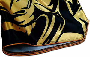 กางเกงมวยไทย MMA ออกแบบเองได้ตามต้องการ สีพื้น ไซส์ 6XL พร้อมชุดยิวยิตสู ลายพิมพ์แบบ Sublimation - Product Image 3