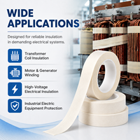 Ruban isolant électrique haute température Nomex Aramid pour bobines de moteurs et transformateurs, classe H 180°C