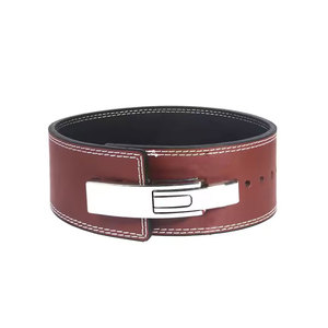 Adjustable PU Leather Weight Lifting <b>Belt</b> Power Training Support Universal Fit <b>Red</b> - Product Image 4