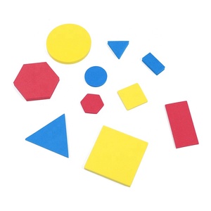 Bloques lógicos de atributos de espuma EVA, bloques coloridos, juguetes de aprendizaje, bloques lógicos EVA - Product Image 1