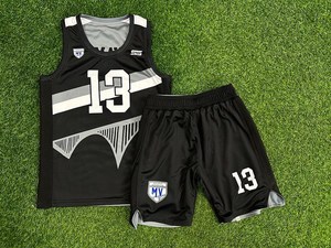 Maillots de basketball personnalisés réversibles sublimés vierges, dernière collection, vente en gros, design économique, uniforme de basketball - Product Image 3
