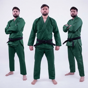 Kimono de Judo et de BJJ Unisexe pour Adultes en Coton Perlé 450 GSM Personnalisé avec Logo Frontal - Product Image 6