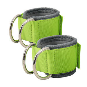 Sangle de cheville pour extension des jambes, accessoire professionnel pour machine à câble, protection respirante, rembourrée et réglable, avec fermeture auto-agrippante - Product Image 3