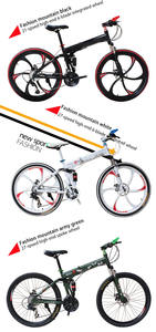 Vélo de course pliable en alliage d'aluminium de 20 pouces pour adultes Prix ​​bas 21 vitesses Vélo de montagne pliable à <span class=keywords><strong>vitesse</strong></span> variable - Product Image 6