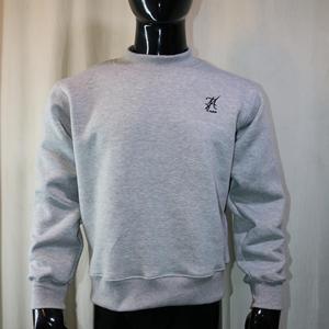 Sudaderas HUSKIES con cuello simulado, 450 GSM, nombre personalizado, bordado en aplique, corte holgado, 100% algodón, felpa francesa. - Product Image 4