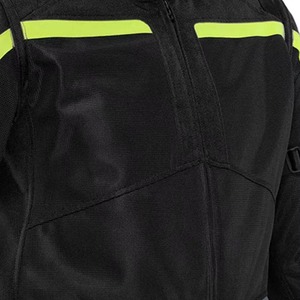 Chaqueta de Motocicleta para Hombre, Elegante, Cómoda, Transpirable, de Alta Calidad, de Cuero Resistente, Impermeable, a Prueba de Viento, con Acolchado de Seguridad - Product Image 5