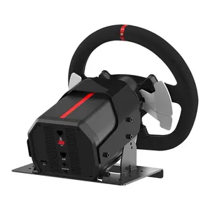 PXN V10 Dual Motor Feedback Driving Force Gaming Rennrad mit Pedals chieber für PS4, XBOX SERIE S/X, XBOX ONE, PC