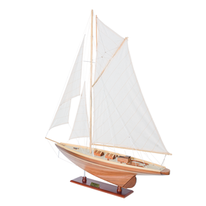Y036 - Pen Duick, grand modèle de voilier à mât, yacht, modèle artisanal en bois, décoration nautique, cadeau de Noël, 96Lx15.5Wx102H cm - Product Image 3