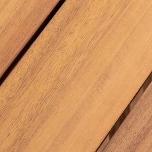 Mesa de Centro Redonda de Madera de Acacia con Diseño Vandana Amber (Ø80 cm) Mura - Product Image 5