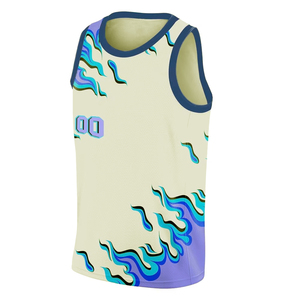 Maillots de sport d'entraînement pour équipes jeunes et adultes, séchage rapide, sublimation, design personnalisé, maillots de basket-ball de haute qualité - Product Image 1