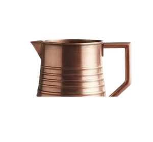 Handmade Copper <b>Jug</b> Large Capacity Designer Water Pitcher Custom Texture Finished Wholesale Medium Size Copper Metal <b>Jug</b> - Product Image 5