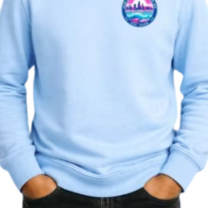 Sweat-shirt à col rond bleu ciel pour garçons, pull décontracté à manches longues, streetwear quotidien, vêtements confortables pour un style de vie actif - Product Image 6